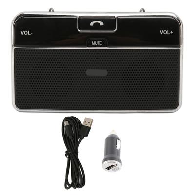 Автомобильный комплект громкой связи Bluetooth с многофункциональным MP3-плеером, автоматическим повторным подключением и шумоподавлением, беспроводной автомобильный