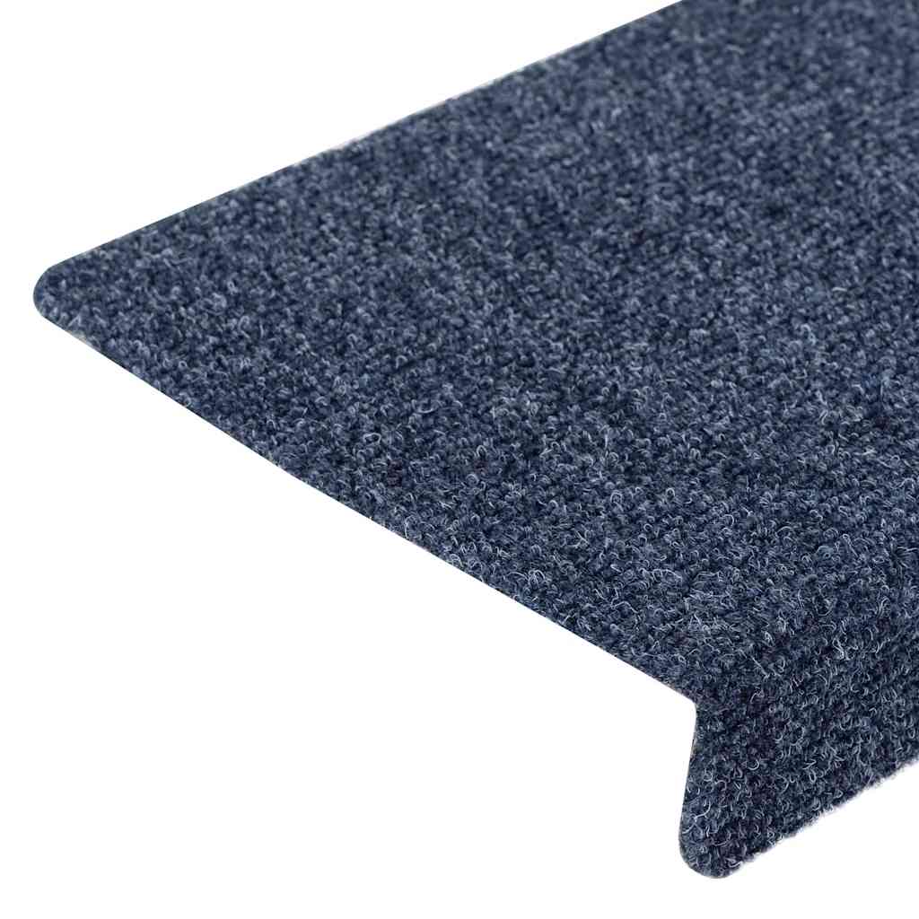 Self Adhesive Stair Treads 5 pcs. 65 x 21 x 4 cm Anthracite Rectangular Edge
