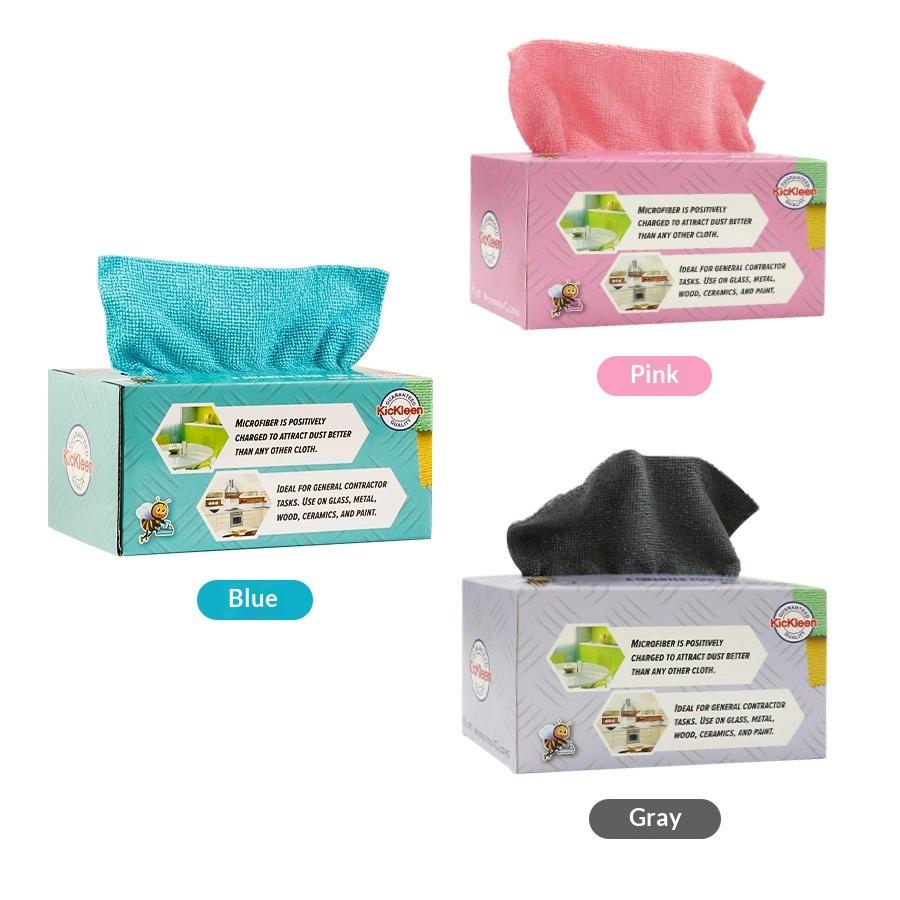 Superfine Fiber Kitchen Stove Cleaning Cloths Portable Dish Wipes Multifunctional Portable Scrubber Towels Washable Reusable Rag