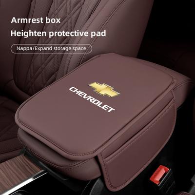 Для Spark Captiva Cruze Tracker Кожаная Накладка на Ящик Подлокотника Автомобиля Центральный Подлокотник Карман для Хранения Защитный Чехол