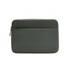 Housse Pour MacBook Pro 16" - INCACE - Zippée - Polyester 900D - Doublure En Fausse Fourrure - Vert