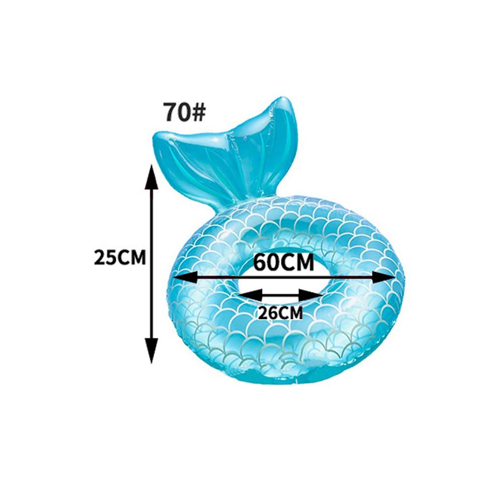 Надувной круг для плавания в форме русалки, плавающий бассейн для пляжной вечеринки, игрушки для взрослых и детей, детская водная игровая трубка, матрас для плавания, игрушка