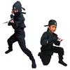 Shinobiya Authentic Children's Ninja Suit Set L Size Ninja Costume Wrinkle-resistant and Absorbent Polyester/cotton Blend