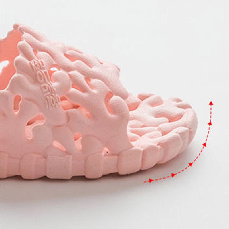 Летние мужские и женские тапочки. Нескользящие тапочки для пар с плоской подошвой.