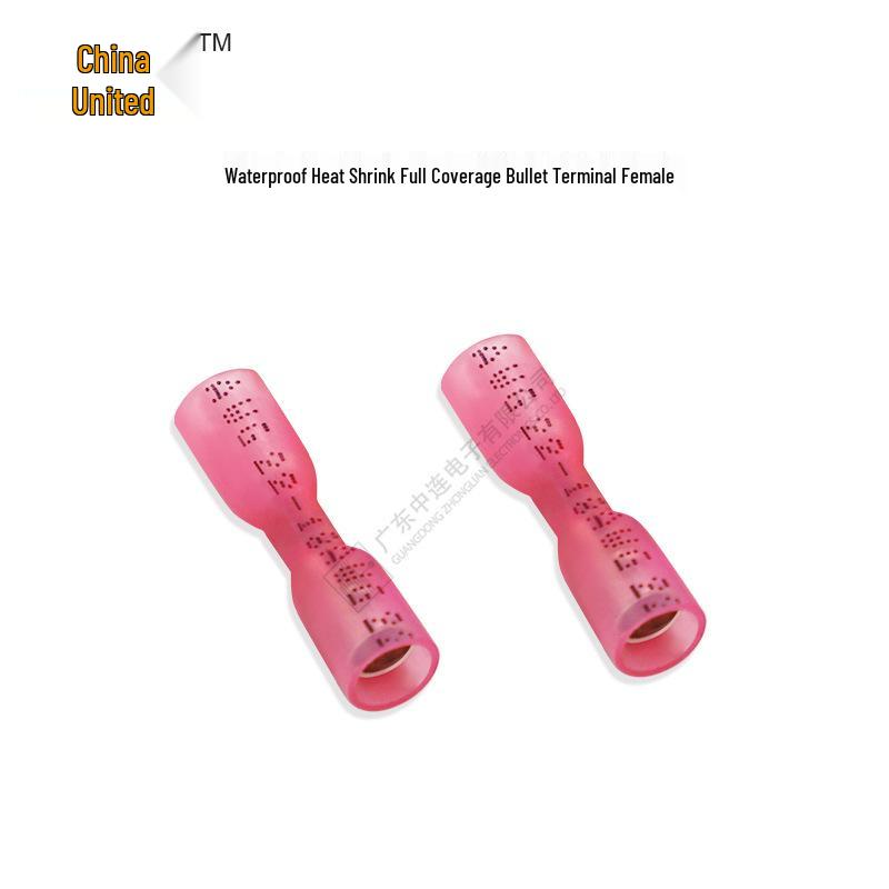 Waterproof Heat Shrinkable Insulated Female Bullet Terminal Sleeve