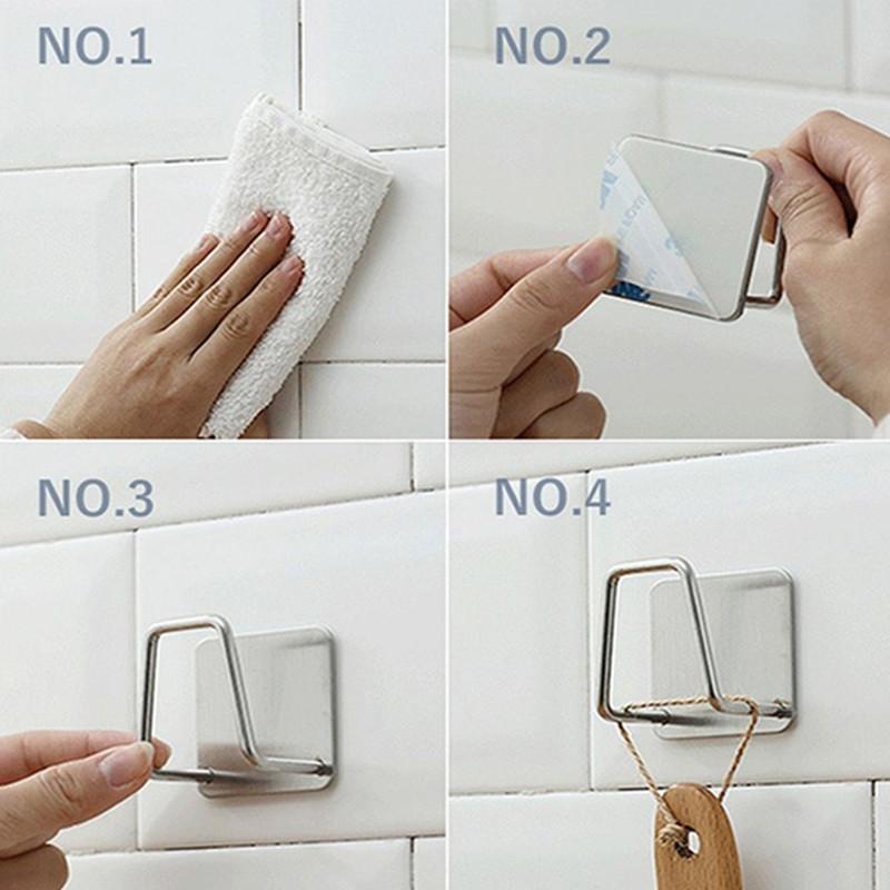 Кухонная полка для раковины из нержавеющей стали, держатели для губок, сушилка для слива клея, кухонные настенные крючки, настенная стойка-органайзер для тряпок