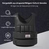 Weight Vest 20 KG Adjustable with Removable Weights Hook-and-Loop Fasteners for Muscle Building Strength Training, Running, Fitness, Cross Training