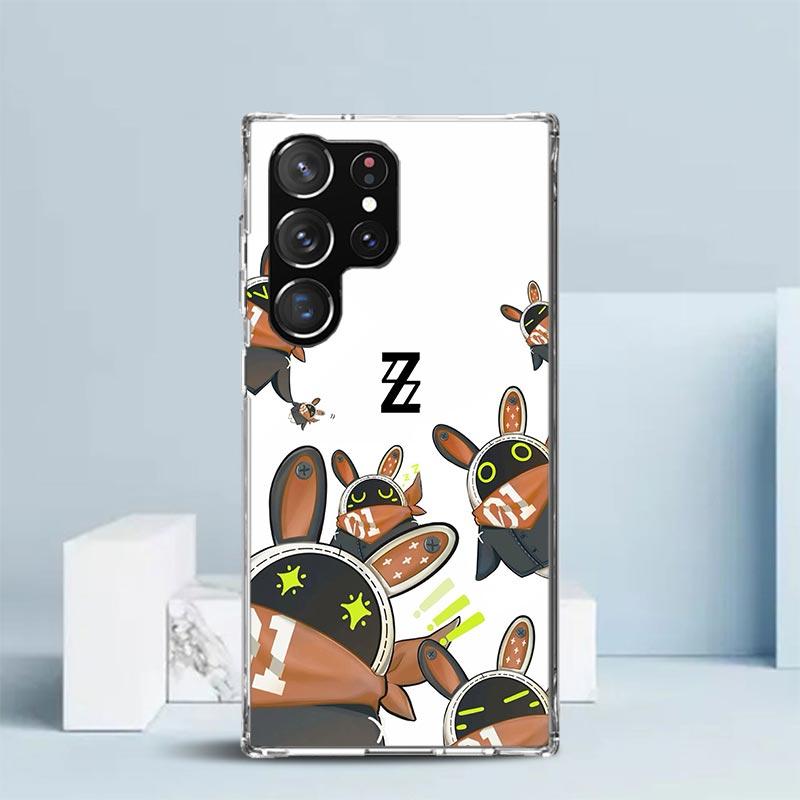 Zenless Zone Zero ZZZ Мягкий чехол Bangboo для Samsung Galaxy S25 Edge S26 S24 S23 Ultra Чехол для телефона S22 S21 Plus S20 FE Печатный узор