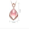 Sace Gems Женское ожерелье, кулон, медный сплав, циркон, модный подарок