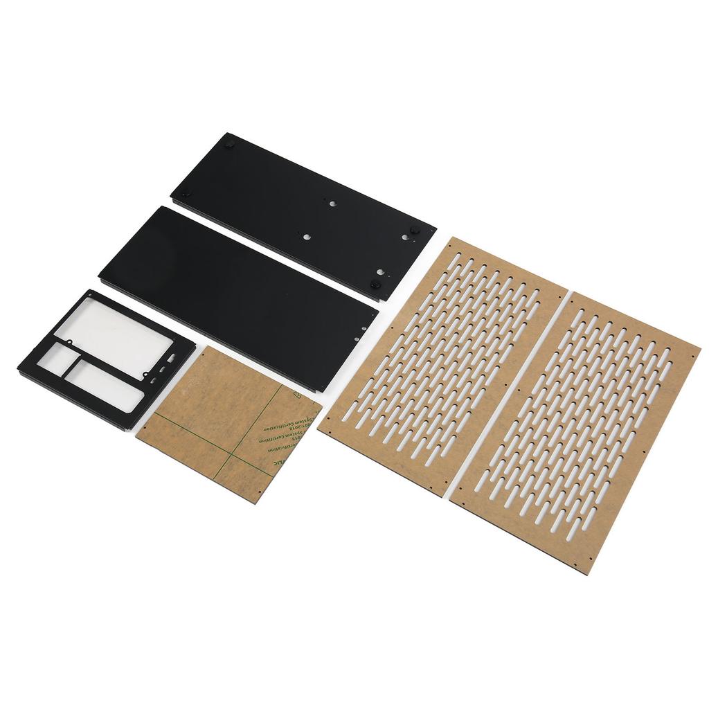 ATX Case 20V 3A 60W PD Charge Daisy Chain Interface Support Steel Acrylic ITX Chassis for Graphics Card Within 13.4in