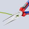 KNIPEX 2615-200 Long Nose Combination Pliers (SB) Red 200mm