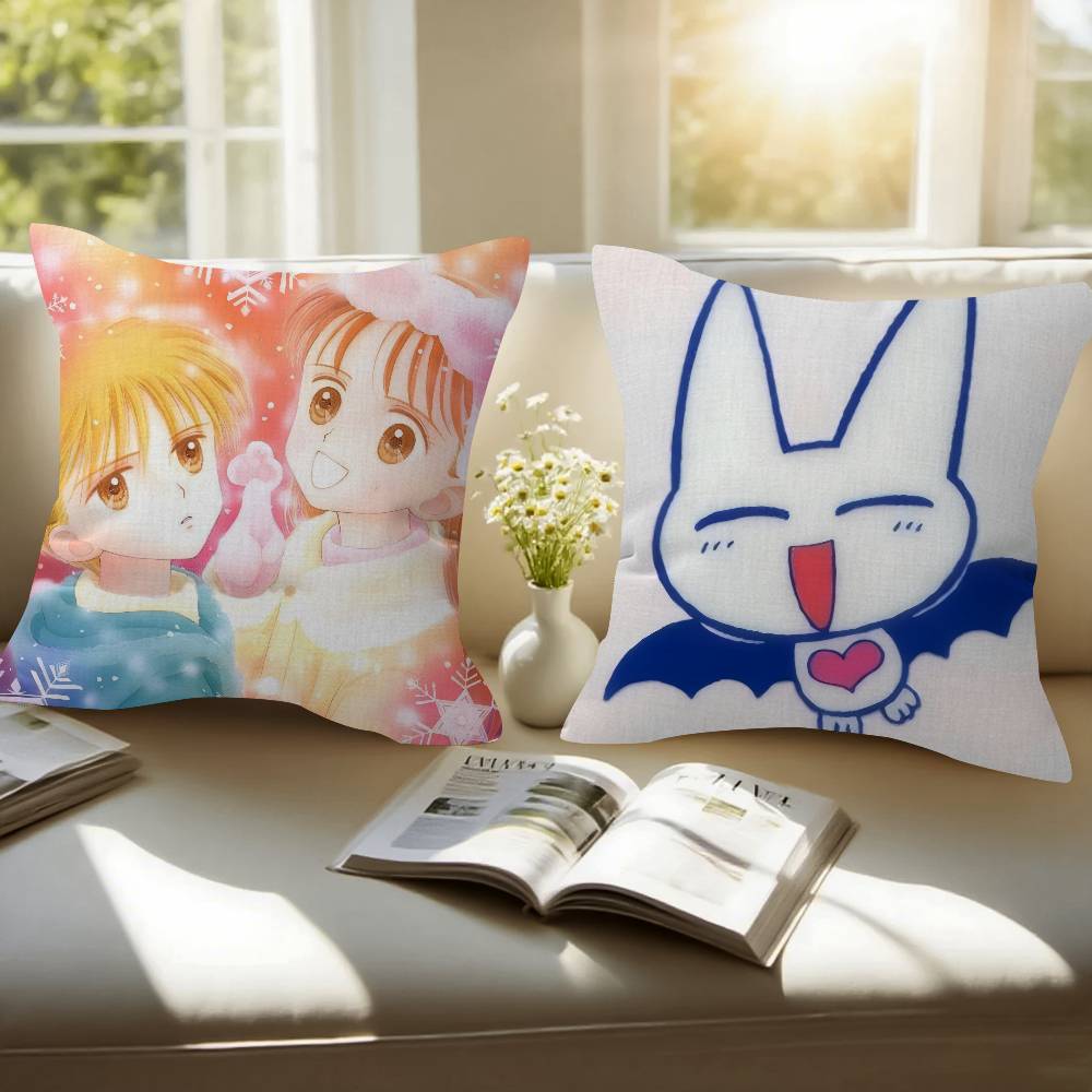 Kodomo No Omocha Аниме 45*45См Наволочка Декоративная Наволочка Для Подушки Домашняя Наволочка Для Подушки Дивана