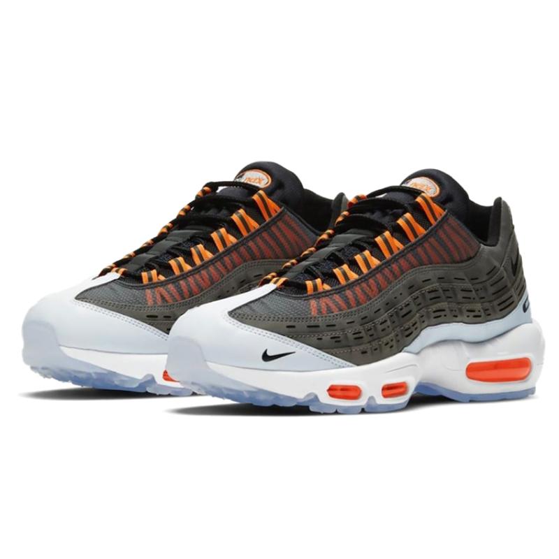 Nike Кроссовки Air Max 95 Kim Jones Черный/Ярко-оранжевый Повседневная обувь DD1871-001