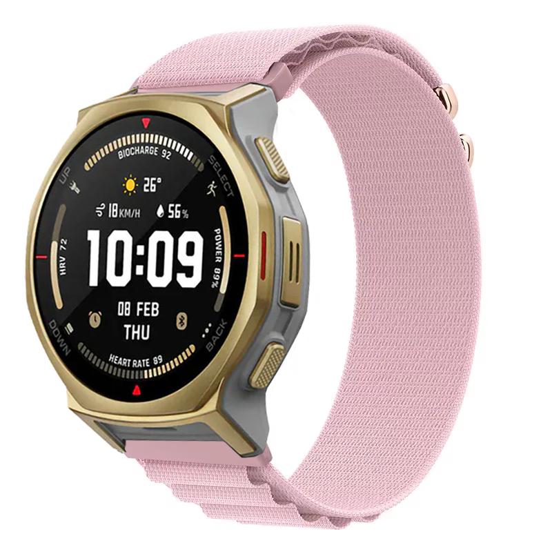 22 мм 20 мм Альпийский нейлоновый ремешок для Amazfit T-Rex3 Pro 48 мм 44 мм/Balance 2-1 Спортивный браслет Для Amazfit Active 2 Аксессуары для ремешка