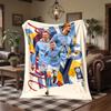 Erling Haaland Print Flannel Blanket Soft Warm Sofa Bed Throw Blanket For Home Office Bedroom