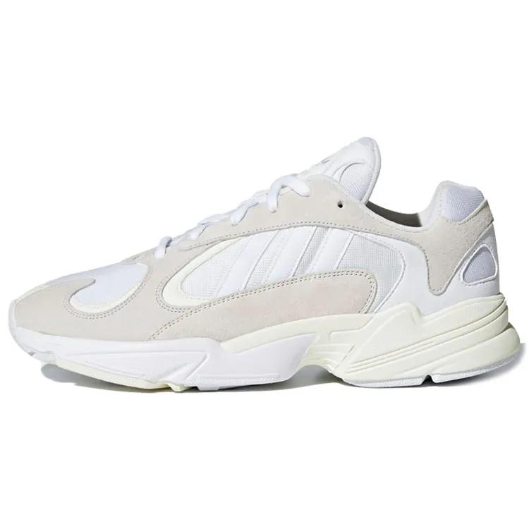 adidas Yung-1 'Cloud White' (унисекс) Облачный белый / Облачный белый-Белый Массивные кроссовки B37616
