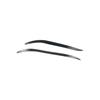 2x Headlight Eyebrow Gloss Black Left Right Eyelid Cover Trim For Ford Falcon ABS Material Brand New High GradeGood product