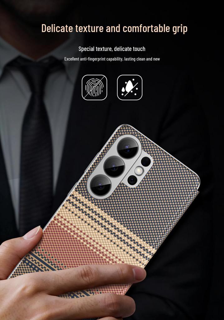 Кожаный чехол-книжка с фэнтезийным узором для Samsung S26 ULTRA с 3D-окном и слотом для карт