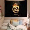 Hot Band LLinkin PPark Colorful Tapestry Wall Hanging Hanging Tarot Hippie Wall Rugs Dorm Wall Art Decor