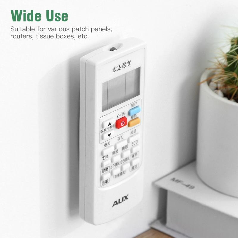 FONKEN Socket Retainer Adhesive Fixer Strip Holder Insert Type Removable For Wall-Mounted Router Rack