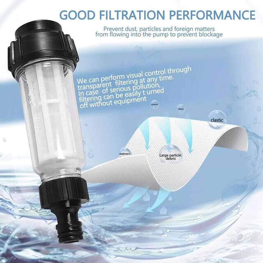 Фильтр для впуска садового шланга Встроенная мойка высокого давления для мойки стиральной машины Осадок~