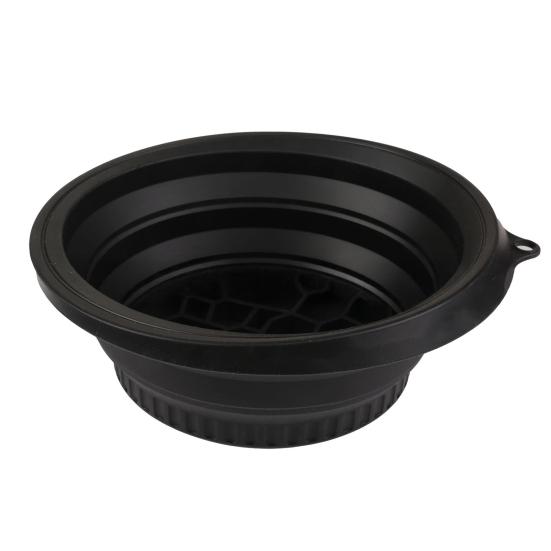 Портативная чаша для ледяной бани, складная конструкция, экологичная, многоразовая, эффективная, моющая, многоцелевая, силиконовая чаша для ледяной бани