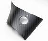 Dry Carbon Fiber Steering Wheel Sticker for Tesla Model 3/Y
