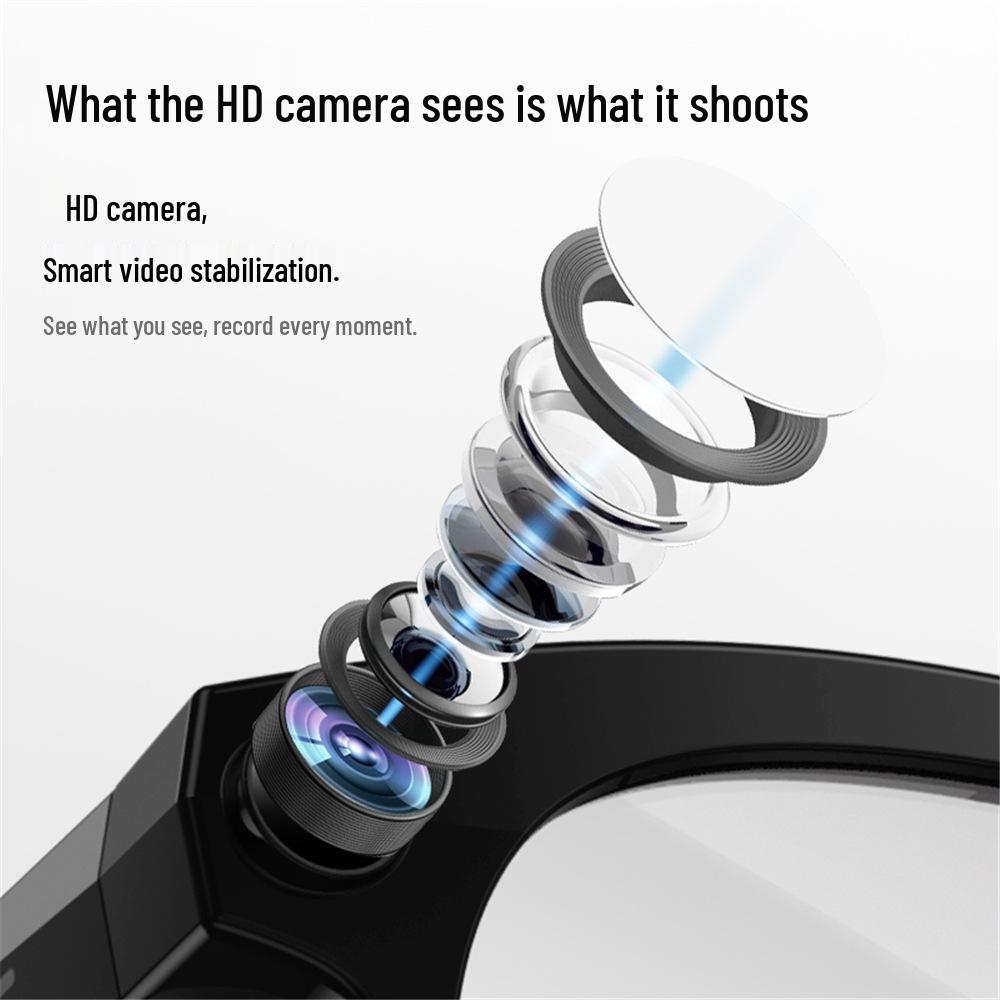 M88 Smart Glasses: 2MP AI Image Recognition, Real-time Translation, HD Photography, Bluetooth Calls.