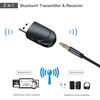 Стерео Аудио Передатчик Приемник Bluetooth 5.0 USB 3.5 мм AUX Адаптер для ТВ ПК