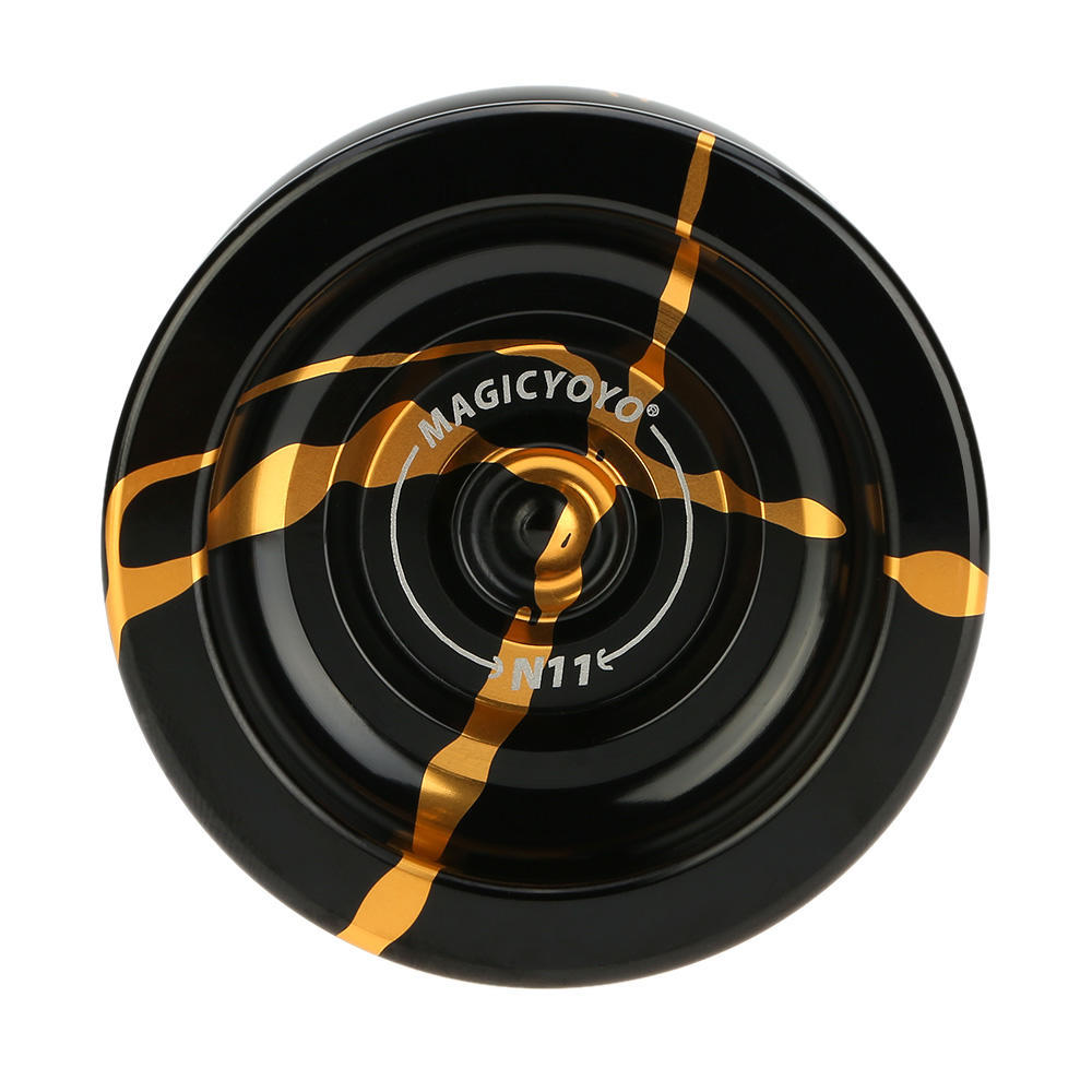 Professional Magic Yoyo N11 Aluminum Alloy Metal Yoyo 8 Ball KK Bearing with Spinning String for Kids