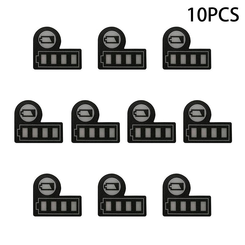 10 шт. Для аккумулятора Makitas Bl1830 Li-Ion Светодиодная наклейка-ключ Этикетка Аксессуары для инструментов Аккумулятор Li-Ion Светодиодная наклейка-ключ Этикетка Инструменты