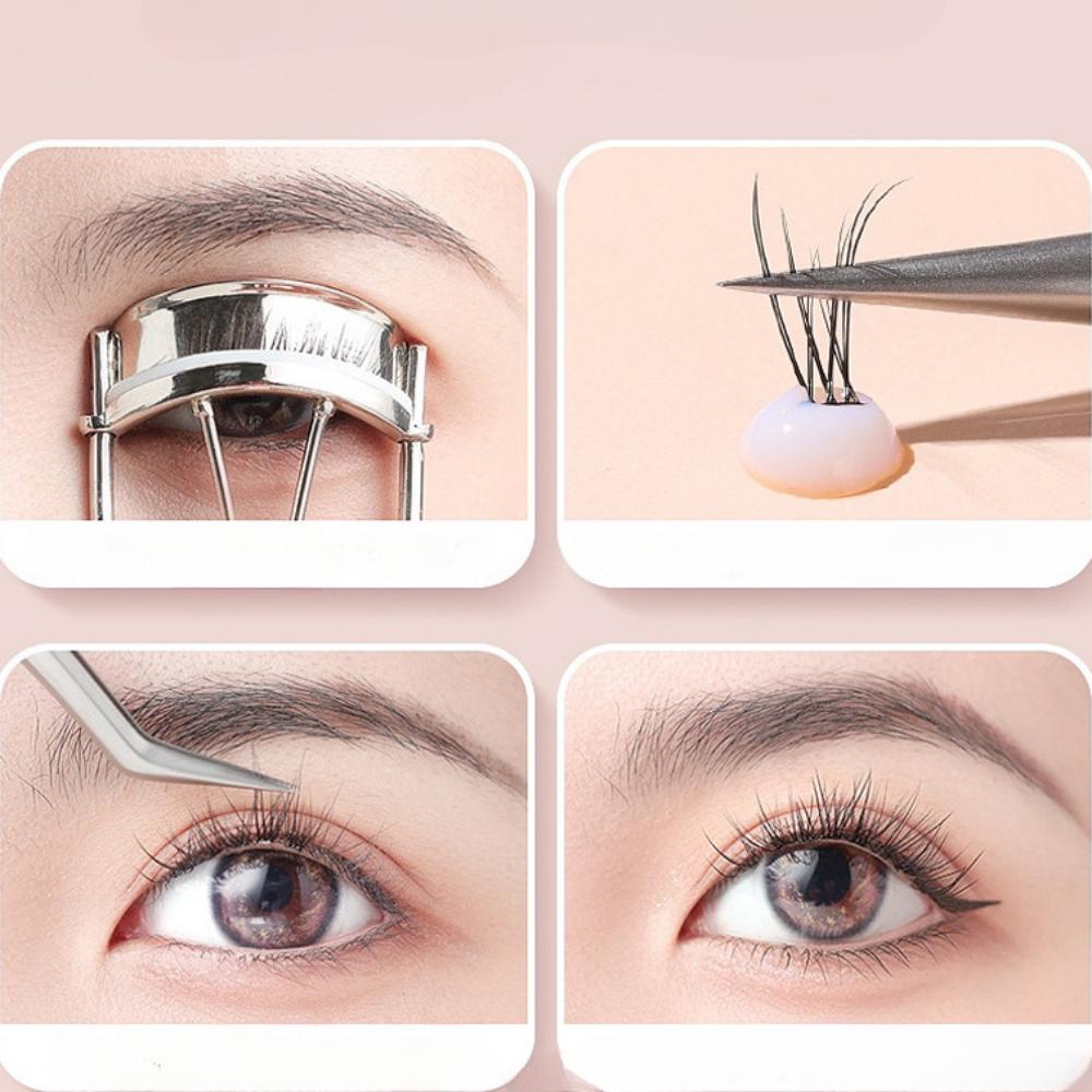 Накладные ресницы Sweetheart Devil, сегментированные фотогеничные ресницы с ощущением жизненной силы и ощущением чистого желания в стиле комиксов