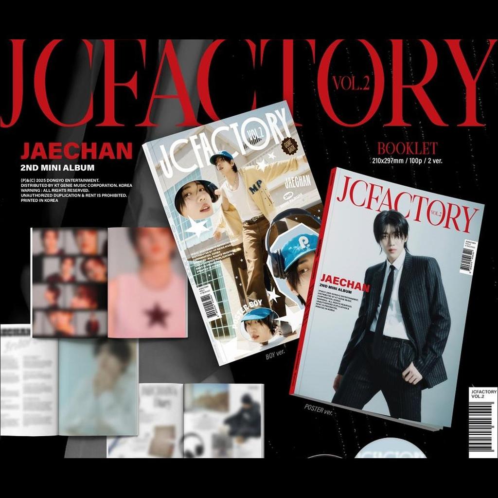 ДЖЕЧАН (ДКЗ) - JCFACTORY том 2 (Версия плаката. Мальчик вер.) / 2-й мини-альбом