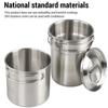 Stainless Steel Cookware Set Camping Cup Outdoor Portable Cooking Pot 2-3 People Camping Cookware