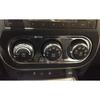 Air Condition Adjust Button Panel Trim Silver For Jeep Compass 2011 2012 2013 2014 2015