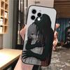 Чехол для телефона Carcasa Funda Для iPhone 17 Pro Max Air 16 15 14 13 Pro Max 15 16 Pro 15Plus Ужасы Аниме Девушка Чехол