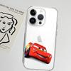 Чехол для телефона Cars L-Lightning M-McQueen Мягкий прозрачный чехол для IPhone 17 16 15 14 13 12 11 Pro Max Mini Plus Ударопрочный чехол