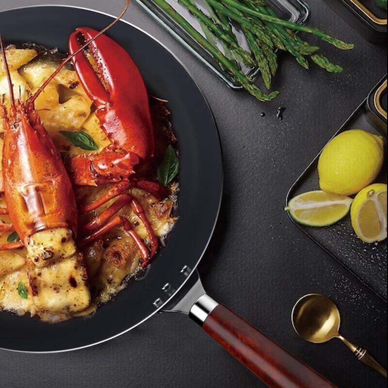 SUPOR 32cm Refined Iron Wok