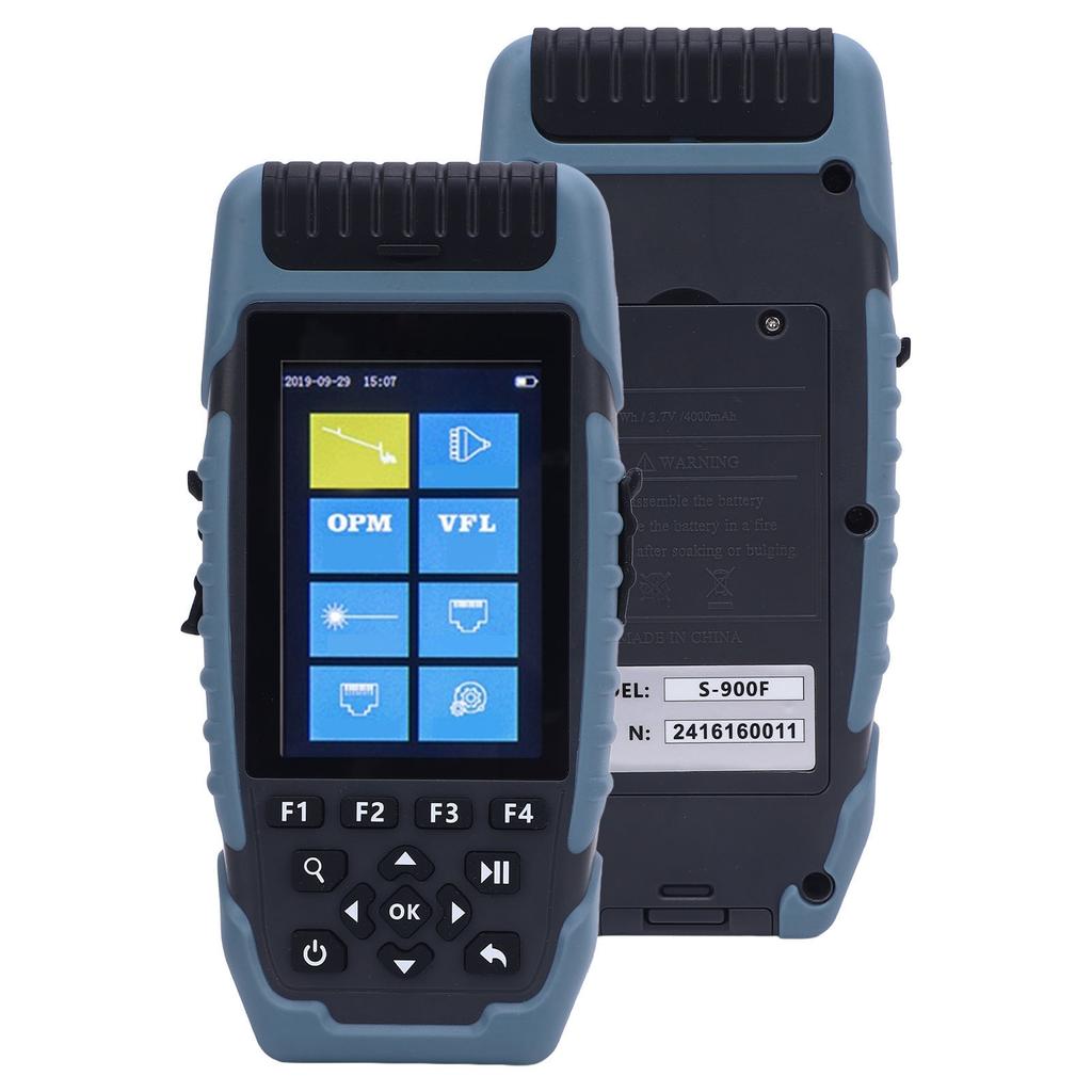 OTDR Тестер оптического волокна 3,5-дюймовый цветной ЖК-дисплей с сенсорным экраном 1310 нм OPM OLS Тест RJ45 OTDR Тестер Оптическая временная область