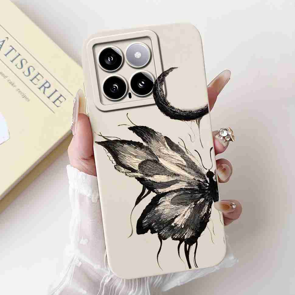 Чехол для Xiaomi 14, силиконовый, противоударный, мягкий, с защитой камеры, с рисунком, матовый, для Xiaomi 14 Mi14 Xiaomi14 5G 2023
