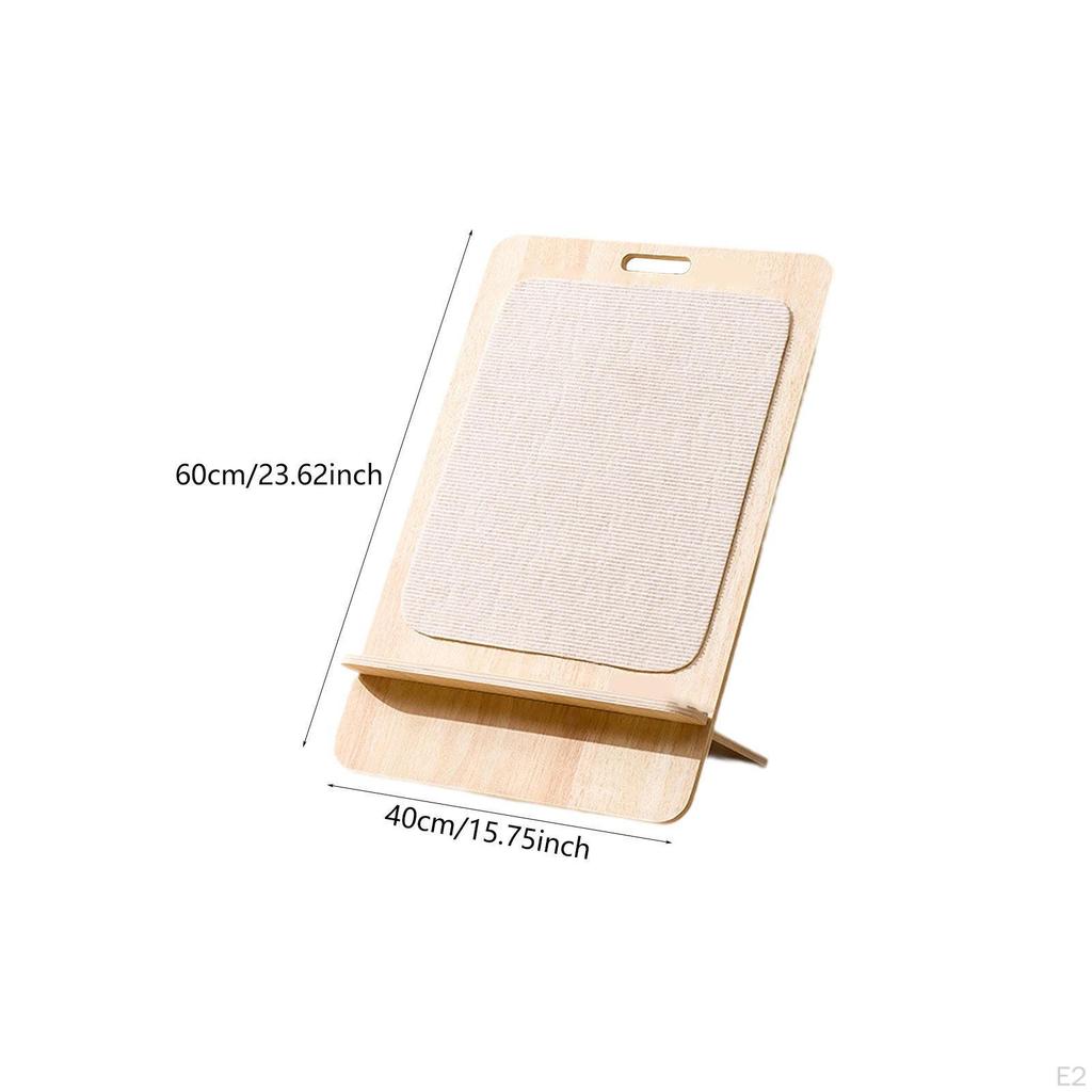 Cat Scratching Board Scratcher Activity Toys Training Grind Claws for Indoor Cats Stylish Pet