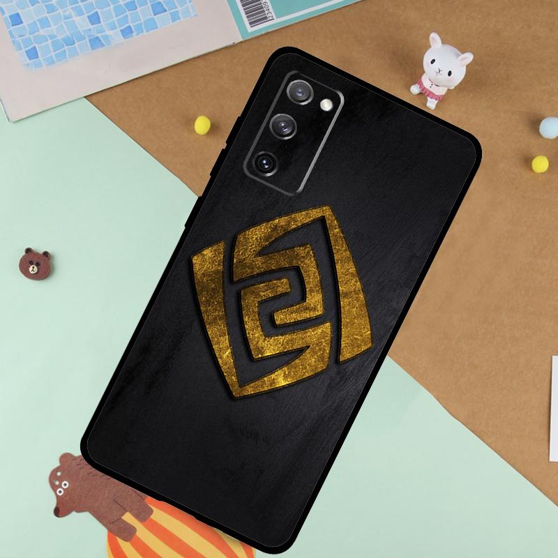 Genshin Impact Elements Soft Case For Samsung Galaxy S25 Ultra S9 S10 S20 S21 S22 S23 S24 Plus S24 FE Funda Cover
