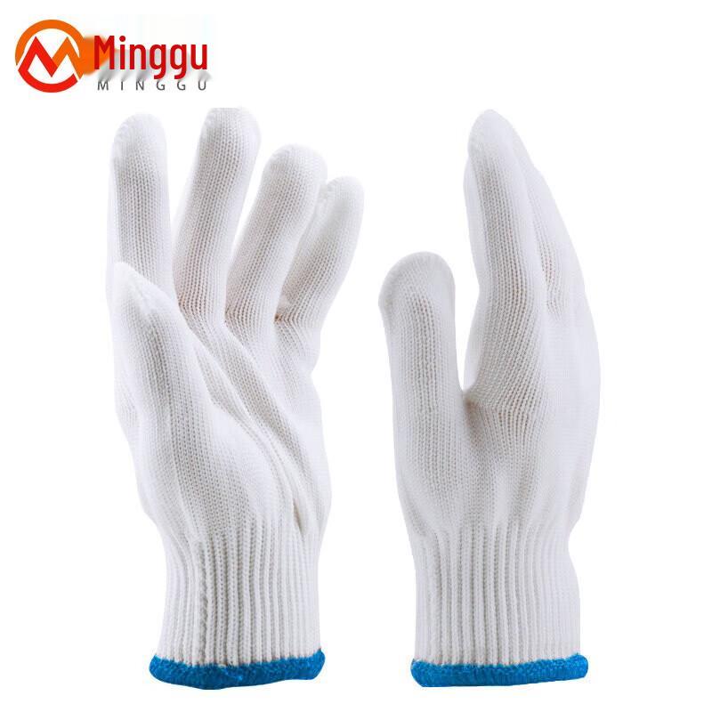 Прочные нескользящие нейлоновые рабочие перчатки Minggu