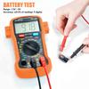 BTMETER Digital Multimeter Electrical Tester, 4000 Counts TRMS Volt Meter AC DC Current Ohm Meter with Continuity Buzzer,BT-39M