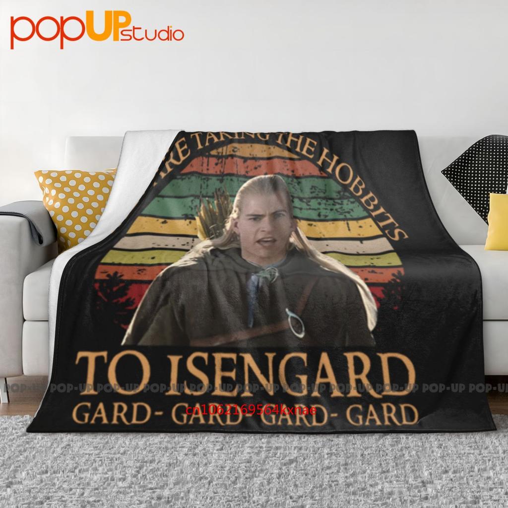 They Are Taking The Hobbits To Isengard Gard Vintage Ultra-Soft Blanket Quilt Winter Sofa Cover Bed Covers