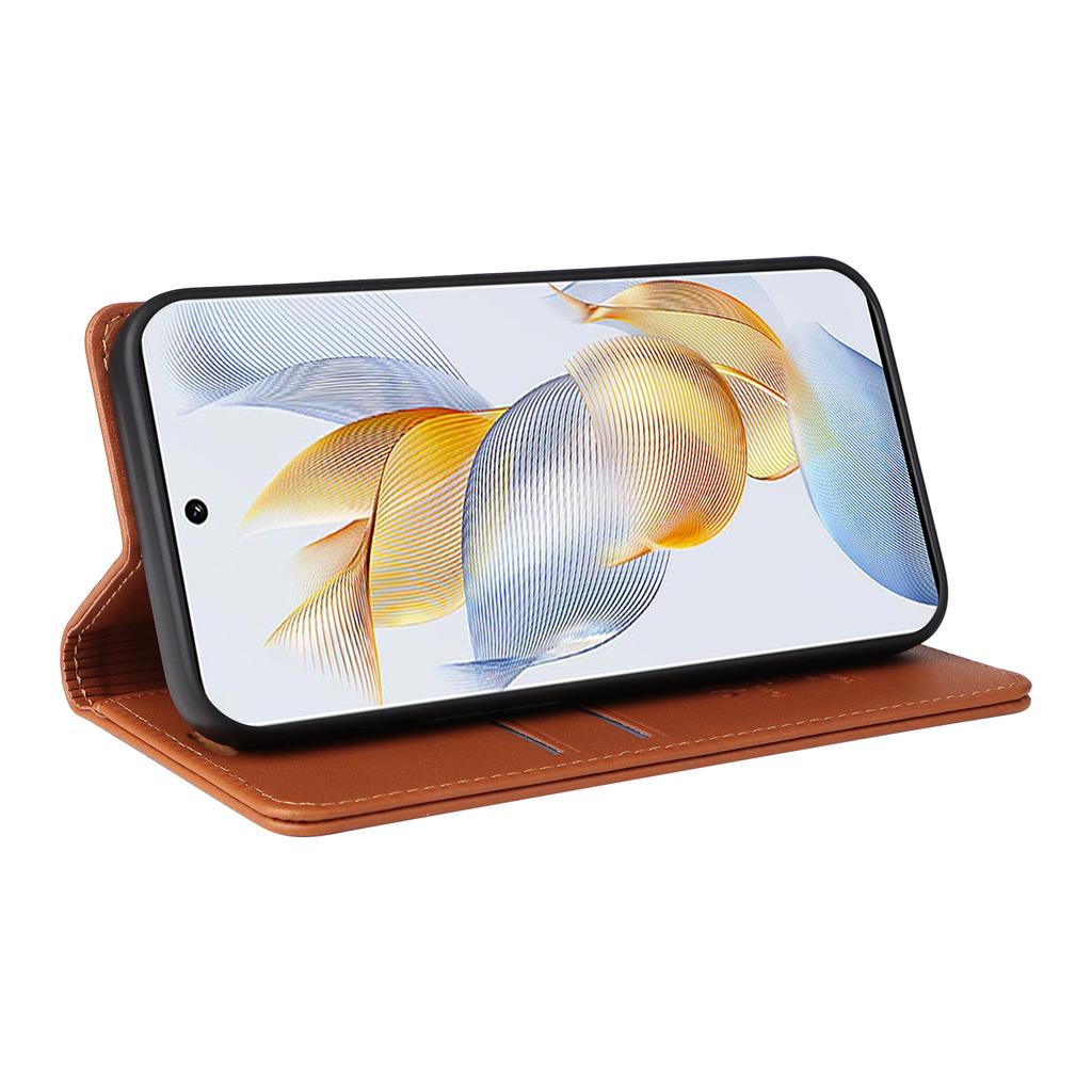 YIKATU YK-001 For Honor 90 Case Stand Leather Phone Cover Strong Magnetic Closure