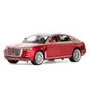 1/24 HONGQI H9 High Simulation Diecast Metal Alloy Model Car Sound Light Pull Back Collection Kids Toy Gifts F568