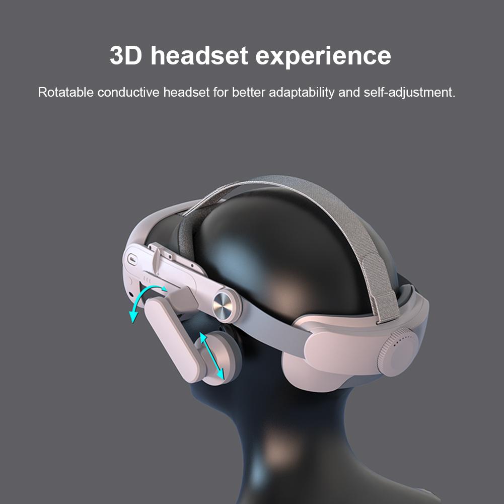 VR сменный элитный ремешок для головы уменьшает давление регулируемое оголовье эргономичные аксессуары для гарнитуры VR для гарнитуры Meta Quest 3