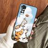 Cartoon Fat Tiger Case For Xiaomi Redmi Note 13 14 Pro 12 11 10 15 Pro Plus Redmi 15 C 13 10C 12C 13C 14C Cover