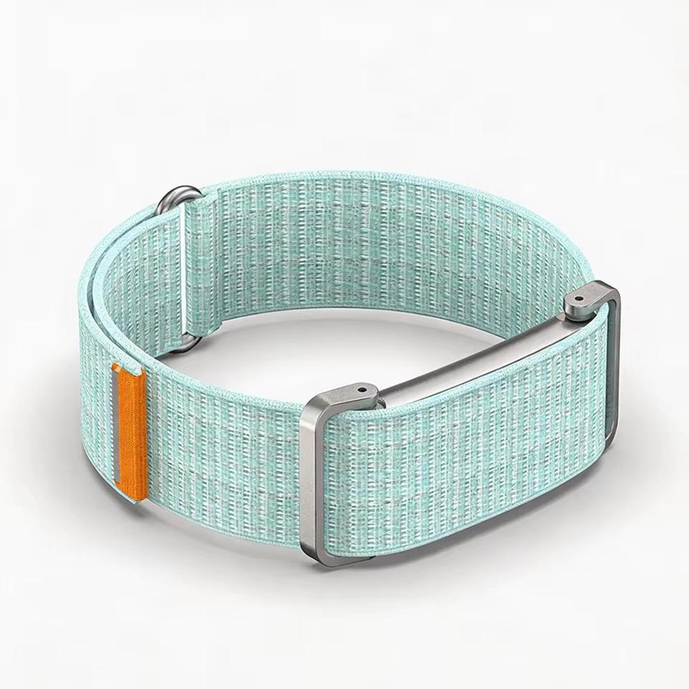Advanced For Google Fitbit Air Nylon Watch Strap Metal Protective Case Ultra Thin Breathable Replacement Wrist Band